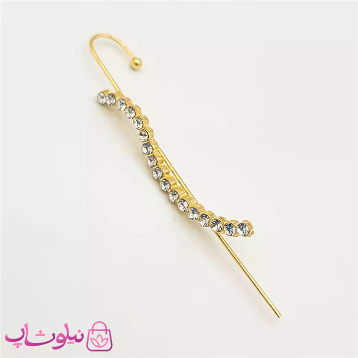 گوشواره کراس طرح مارپیچ کد nil88